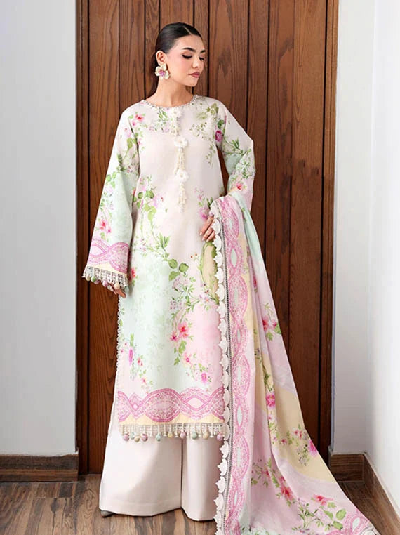 Naqsh Midnight Meadow Printed Summer Lawn Collection 2026 (Petaline-00261)
