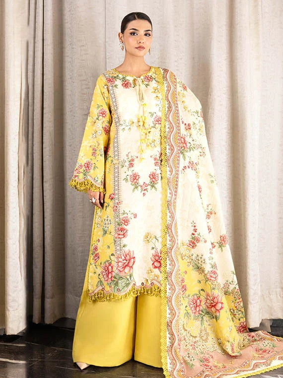 Naqsh Midnight Meadow Printed Summer Lawn Collection 2026 (Primrose-00264)