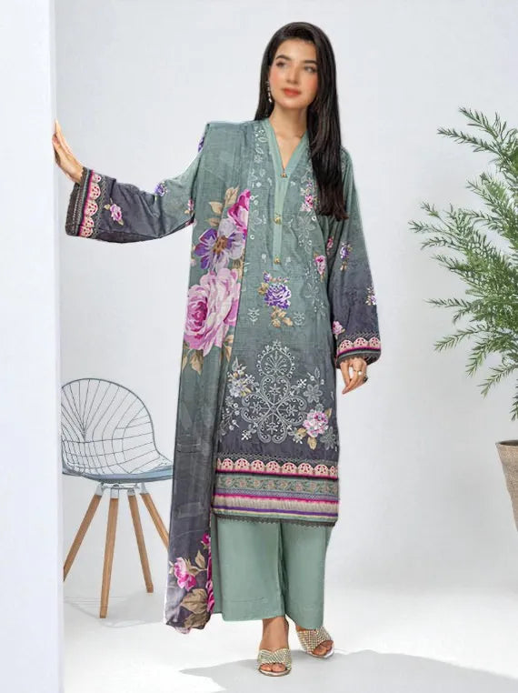 Naqsh-O-Nigar Embroidered Doriya Viscose Collection 2025 (D-01)