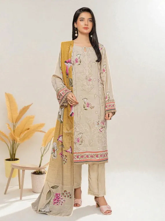 Naqsh-O-Nigar Embroidered Doriya Viscose Collection 2025 (D-03)