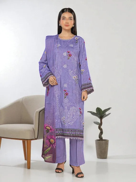 Naqsh-O-Nigar Embroidered Doriya Viscose Collection 2025 (D-08)
