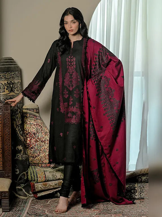 Naqsh by Gul Ahmed Jacquard Winter Collection'26 (MJ-62019)