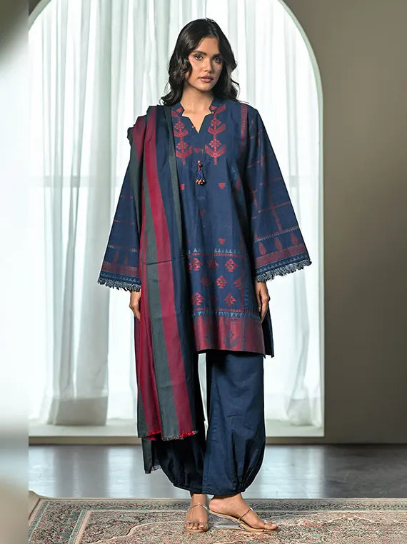 Naqsh by Gul Ahmed Jacquard Winter Collection'26 (MJ-62025)