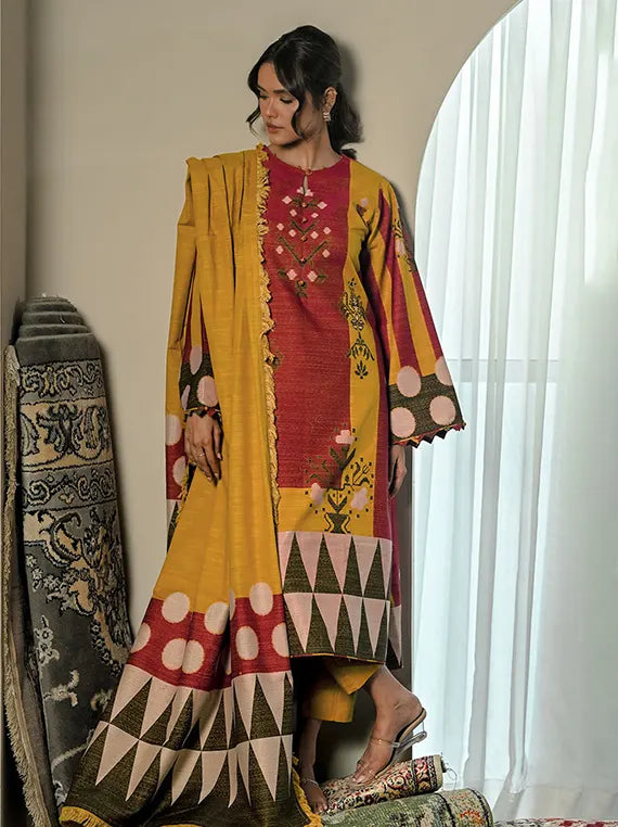 Naqsh by Gul Ahmed Jacquard Winter Collection'26 (MJ-62031)