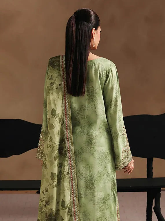 Naqsh by Ramsha Unstitched Embroidered Rawsilk Collection'26 V-02 (RS-201)