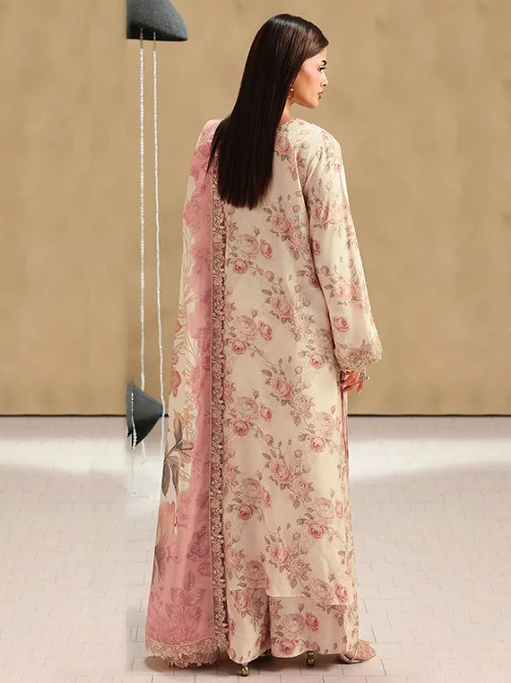 Naqsh by Ramsha Unstitched Embroidered Rawsilk Collection'26 V-02 (RS-205)