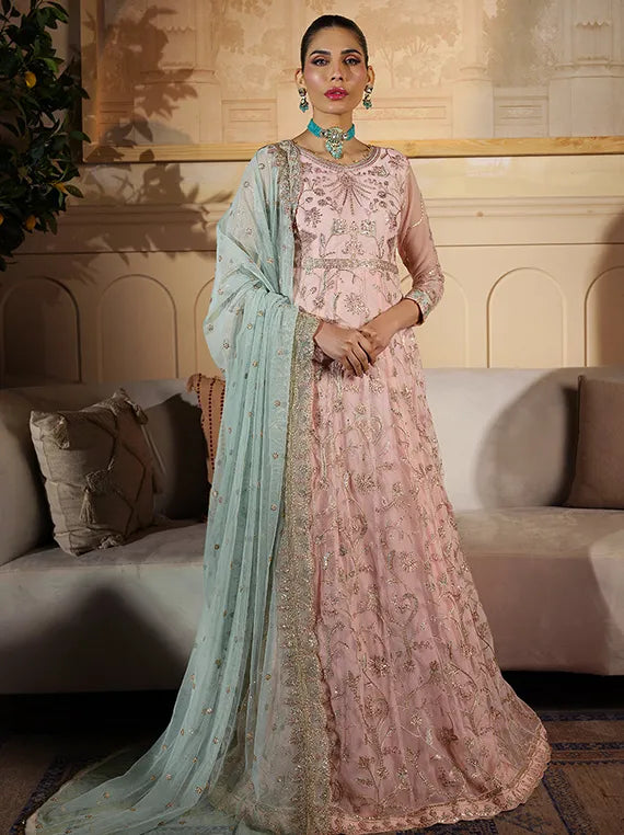 Nauroz Embroidered Net Edit 2025 by Zarif (04-SAMARA)