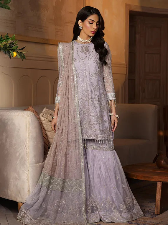 Nauroz Embroidered Net Edit 2025 by Zarif (07-MEHER)