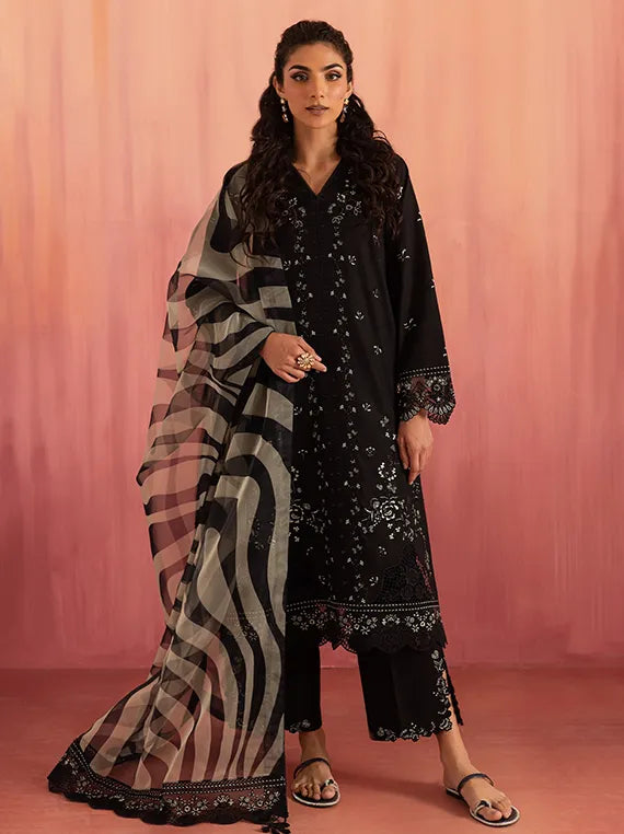 Nayaab Embroidered Lawn Collection 2025 by Seran (07-ZORA)