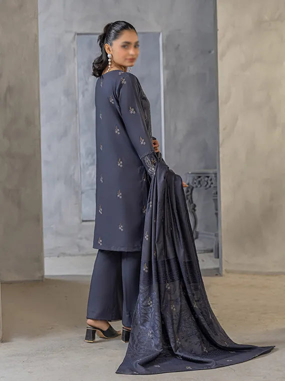 Nazakat Embroidery Dhanak Collection Vol-02 By Fantak (D-02)