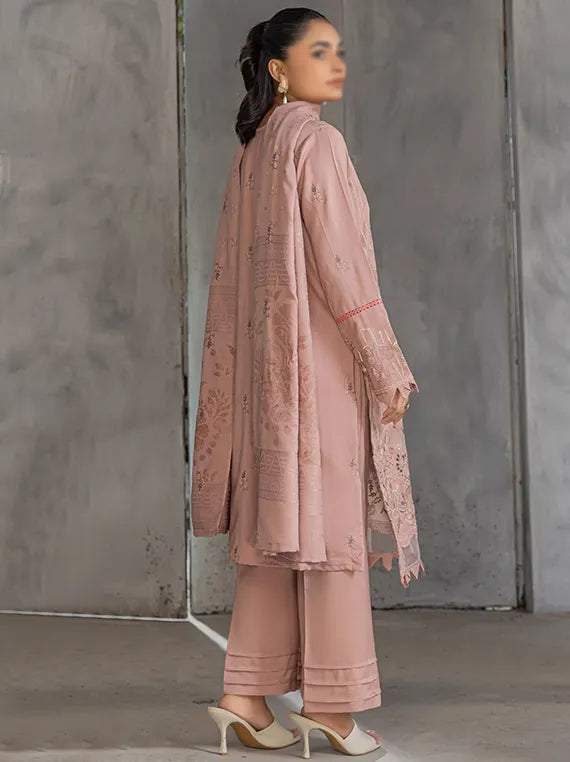 Nazakat Embroidery Dhanak Collection Vol-02 By Fantak (D-03)