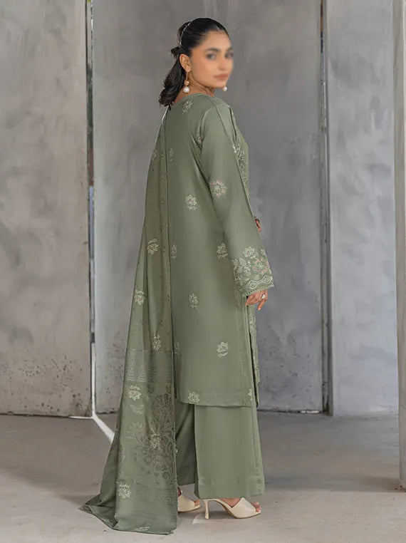 Nazakat Embroidery Dhanak Collection Vol-02 By Fantak (D-04)