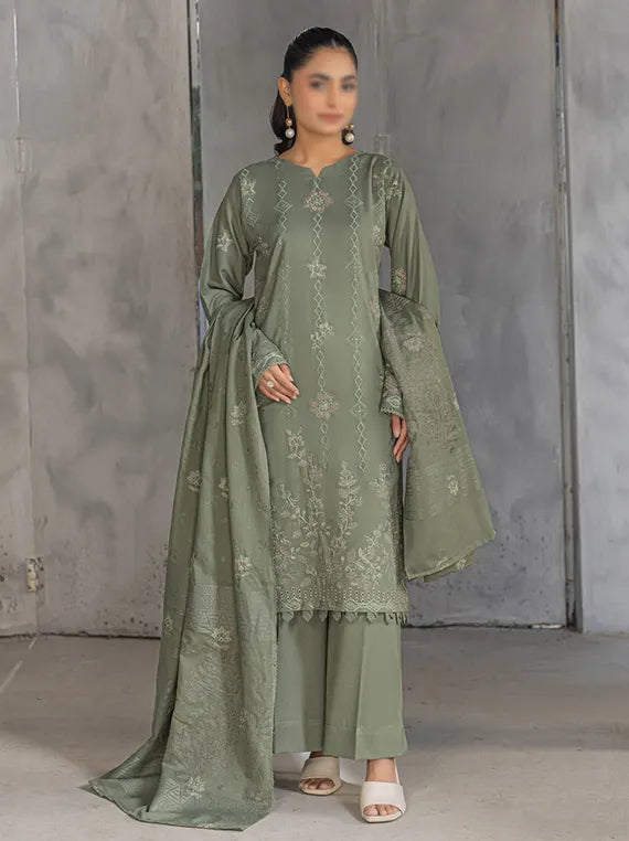 Nazakat Embroidery Dhanak Collection Vol-02 By Fantak (D-04)