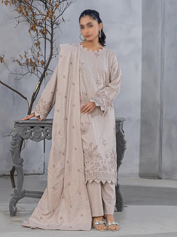 Nazakat Embroidery Dhanak Collection Vol-02 By Fantak