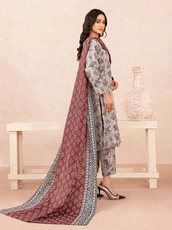 Nazli Digital Printed Khaddar Collection 2025 By Tawakkal Fabric (D-5644)