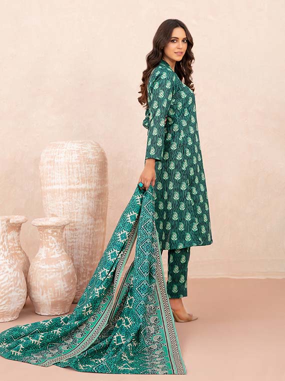 Nazli Digital Printed Khaddar Collection 2025 By Tawakkal Fabric (D-5648)