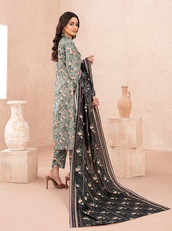 Nazli Digital Printed Khaddar Collection 2025 By Tawakkal Fabric (D-5652)