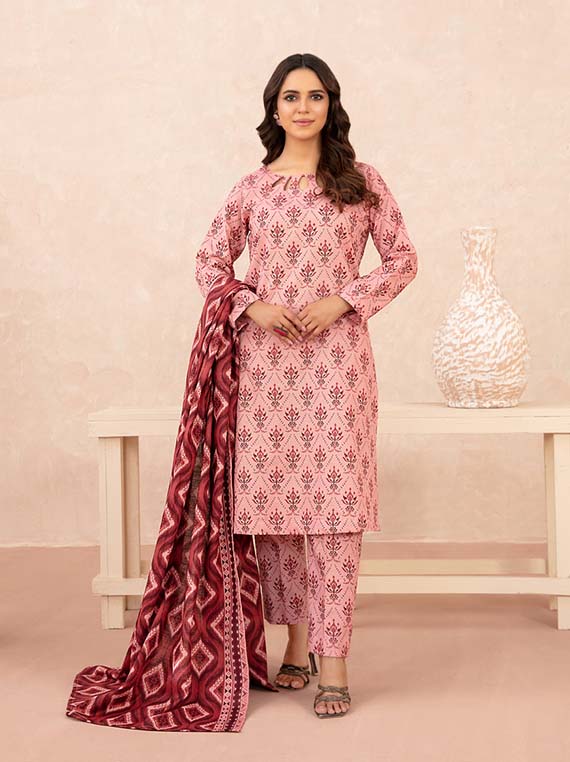 Nazli Digital Printed Khaddar Collection 2025 By Tawakkal Fabric (D-5654)