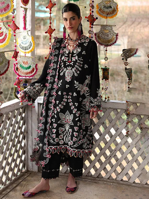 Neelum Luxury Lawn Collection 2025 by Zaha (ZL25-05B)