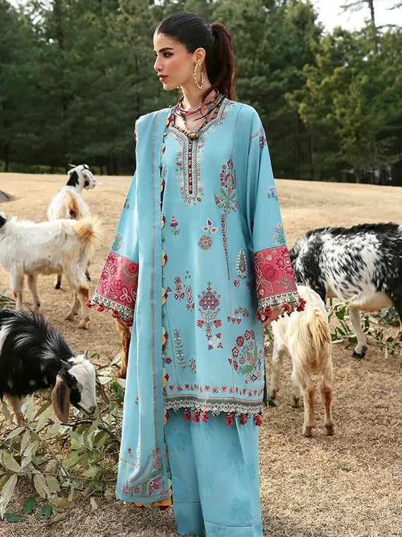 Neelum Luxury Lawn Collection 2025 by Zaha