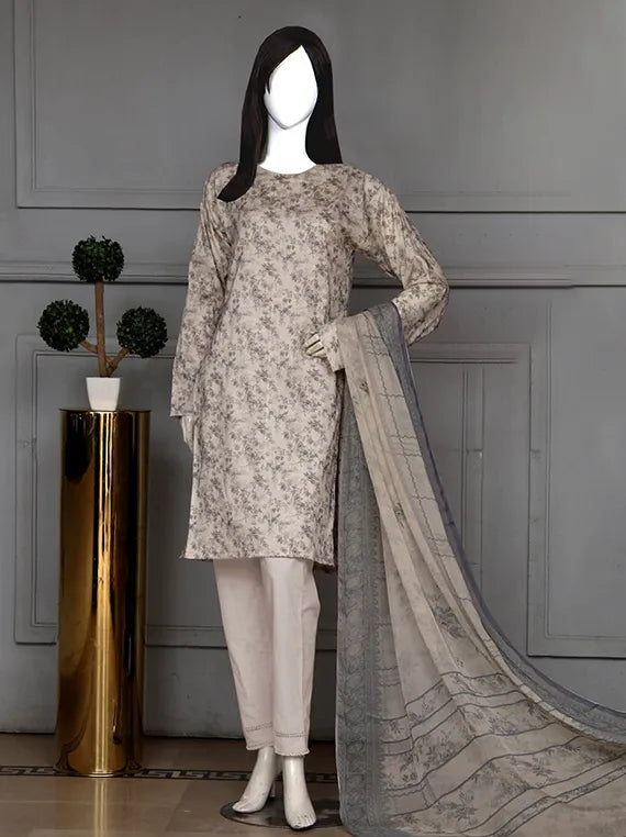 Neelum by Javed Arts Luxury Lawn Collection 2025 (D-03)