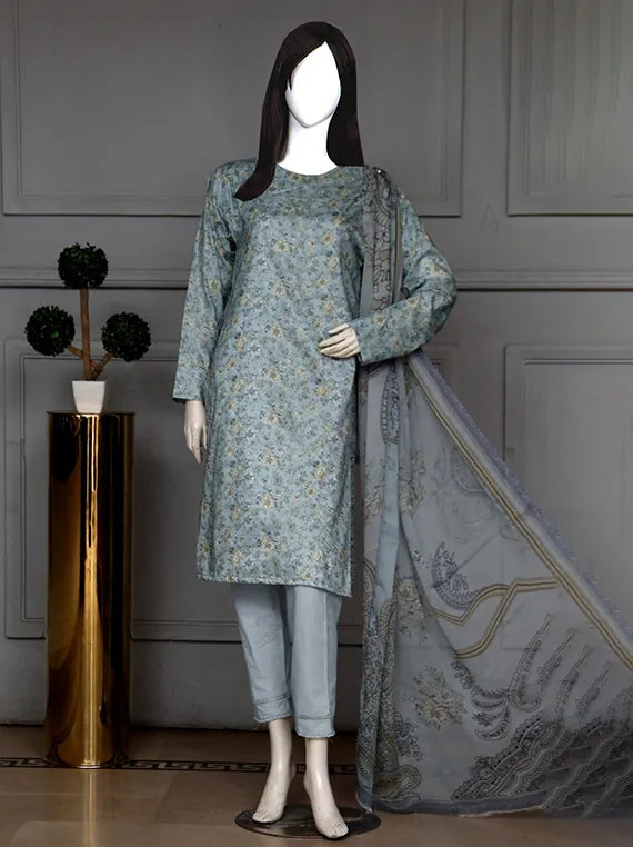 Neelum by Javed Arts Luxury Lawn Collection 2025 (D-04)
