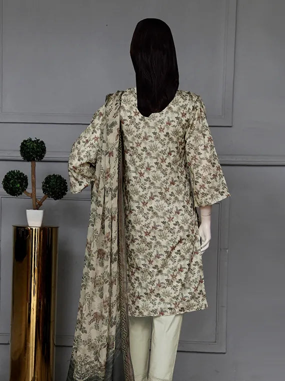 Neelum by Javed Arts Luxury Lawn Collection 2025 (D-07)