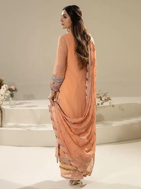 Nisha Eid Luxury Chiffon Collection 2025 (01-Zimal)