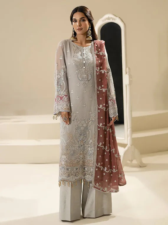 Nisha Eid Luxury Chiffon Collection 2025 (03-Mehza)