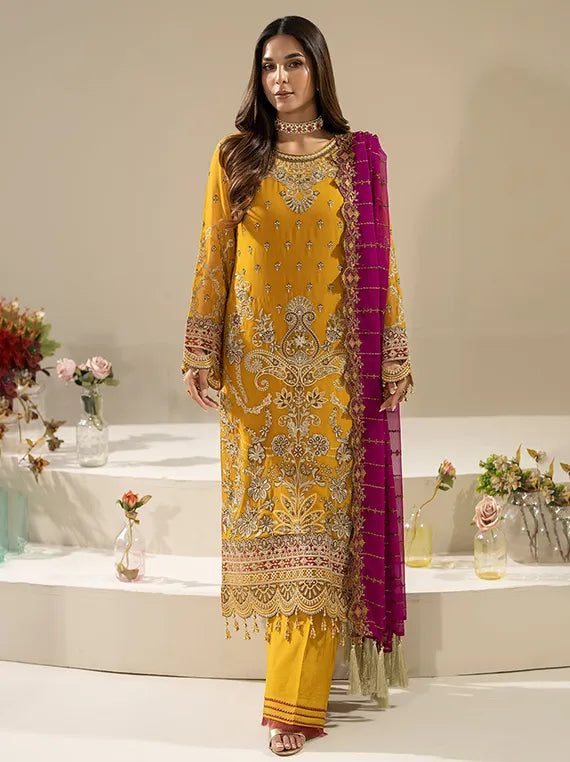 Nisha Eid Luxury Chiffon Collection 2025 (04-Zohal)