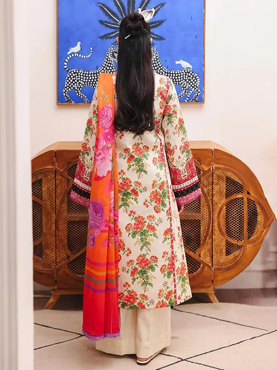 Nissa By Rajbari Summer Floral Symphony Collection 2026 (D-05)