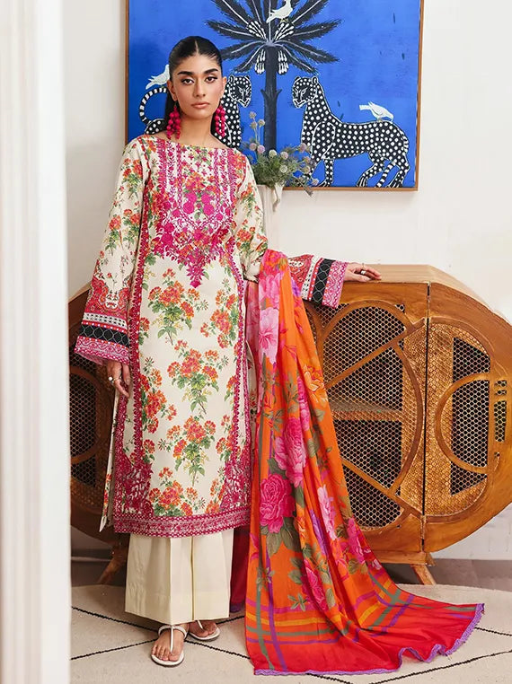 Nissa By Rajbari Summer Floral Symphony Collection 2026 (D-05)