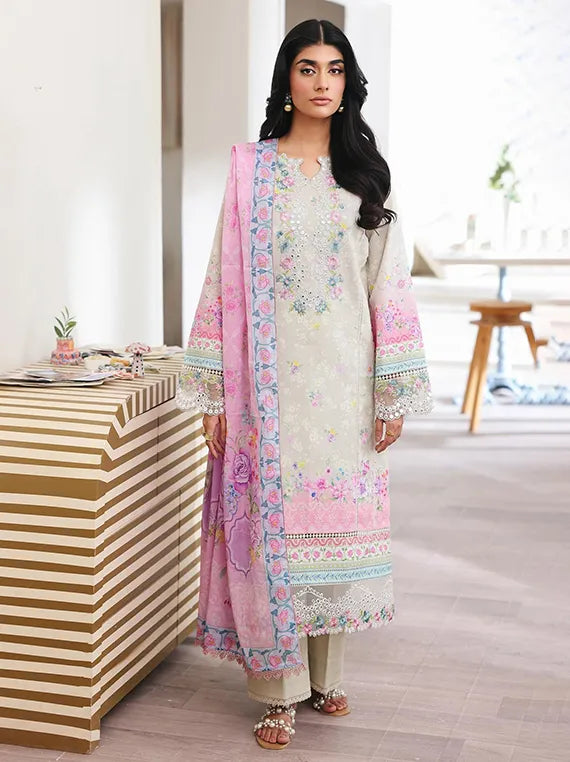 Nissa By Rajbari Summer Floral Symphony Collection 2026 (D-08)