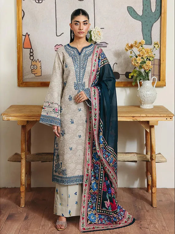 Nissa By Rajbari Summer Floral Symphony Collection 2026 (D-09)
