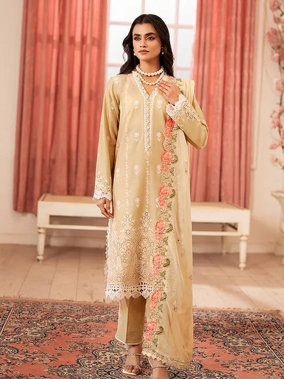 Nissa Chikankari Lawn Collection 2025 By Rajbari