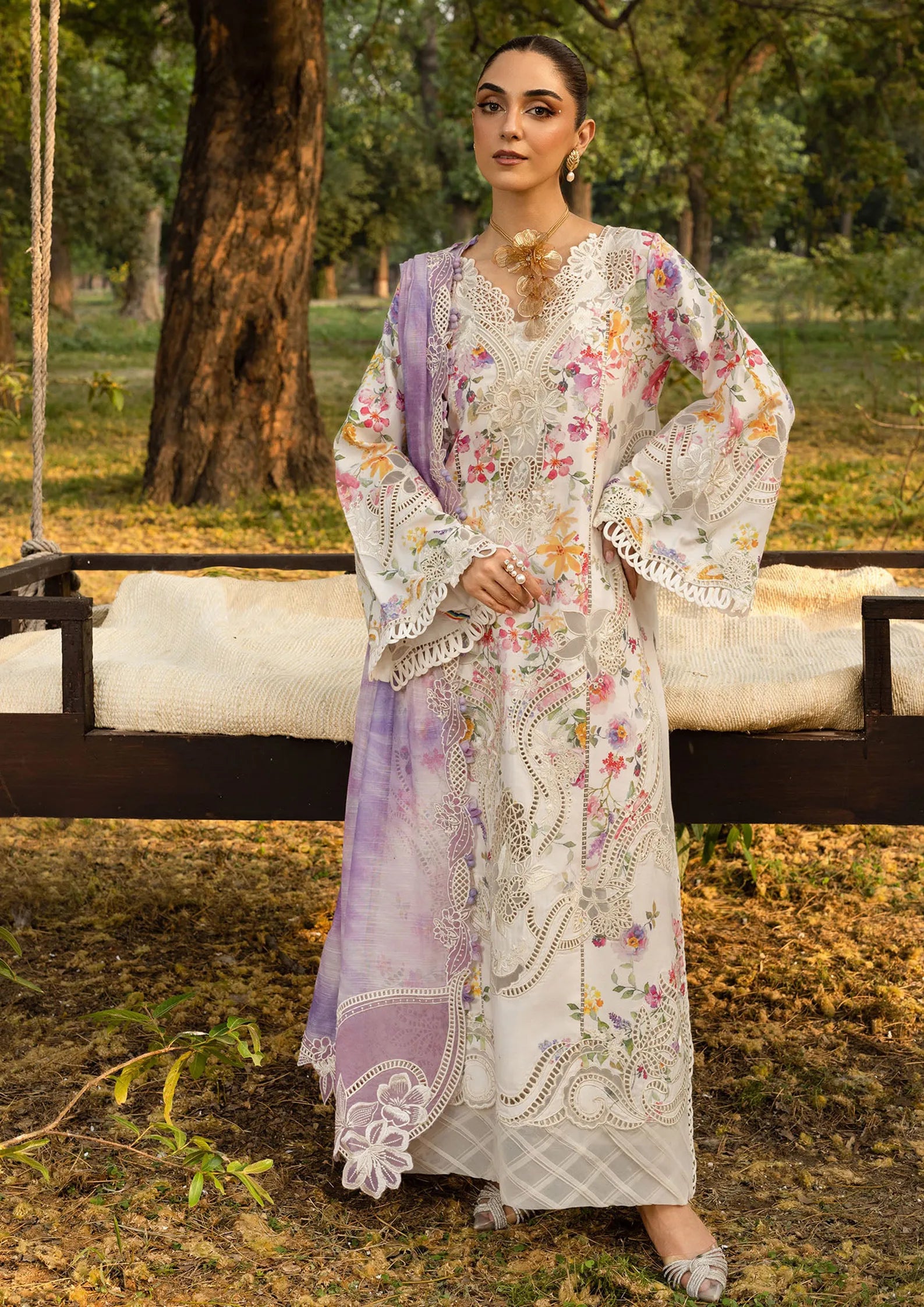 Noble Grace Lawn Collection 2026 (PETALS AND PROMISES)