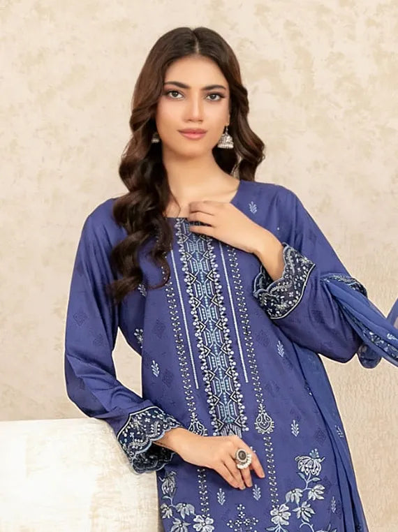 Noemi Embroidered Viscose Collection 2025 by Tawakkal Fabrics (D-02)