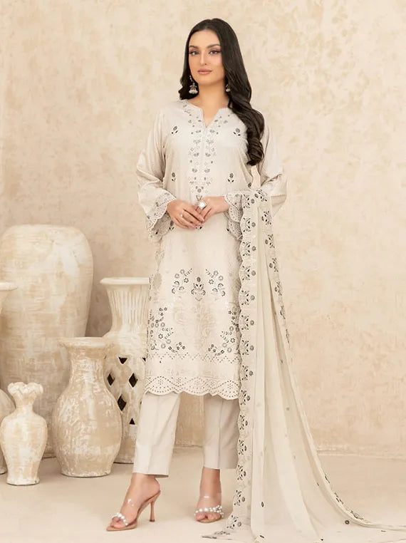 Noemi Embroidered Viscose Collection 2025 by Tawakkal Fabrics (D-03)