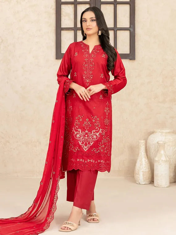 Noemi Embroidered Viscose Collection 2025 by Tawakkal Fabrics