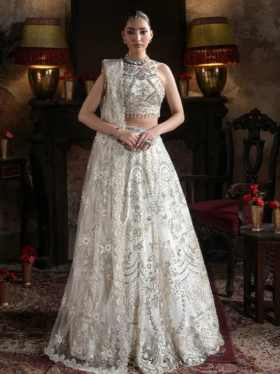 Noor-E-Naaz Embroidered Net Collection 2025 by Imrozia Serene