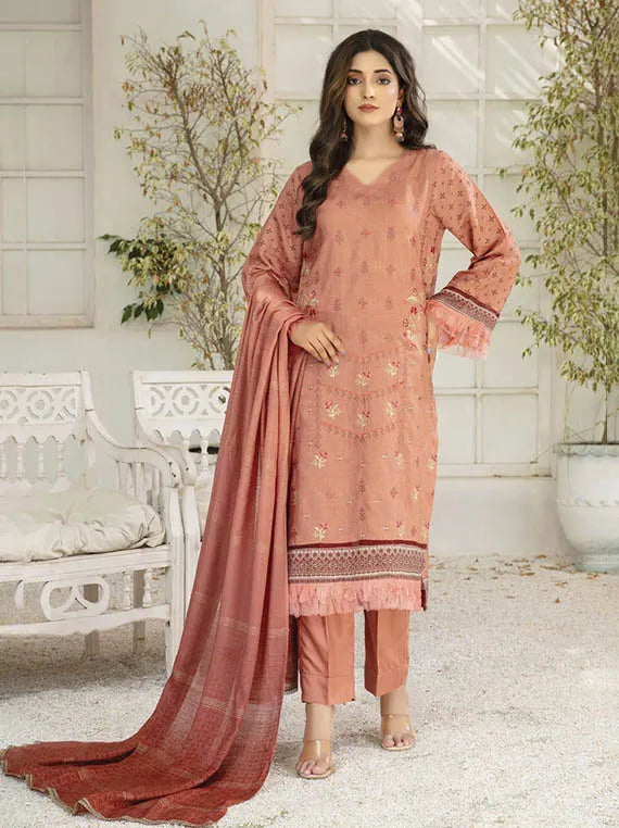 Noor Bano Embroidered Viscose Collection 2024 By Alif (D-08)