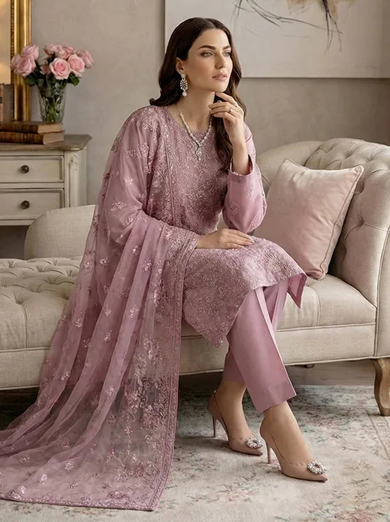 Noor E Fajar Luxury Chiffon Collection 2026 (D-03)