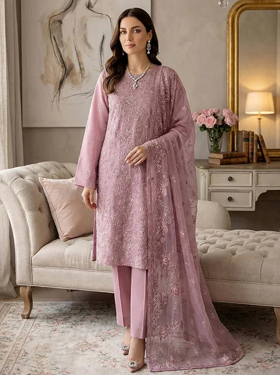 Noor E Fajar Luxury Chiffon Collection 2026 (D-03)