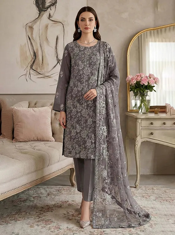 Noor E Fajar Luxury Chiffon Collection 2026 (D-04)