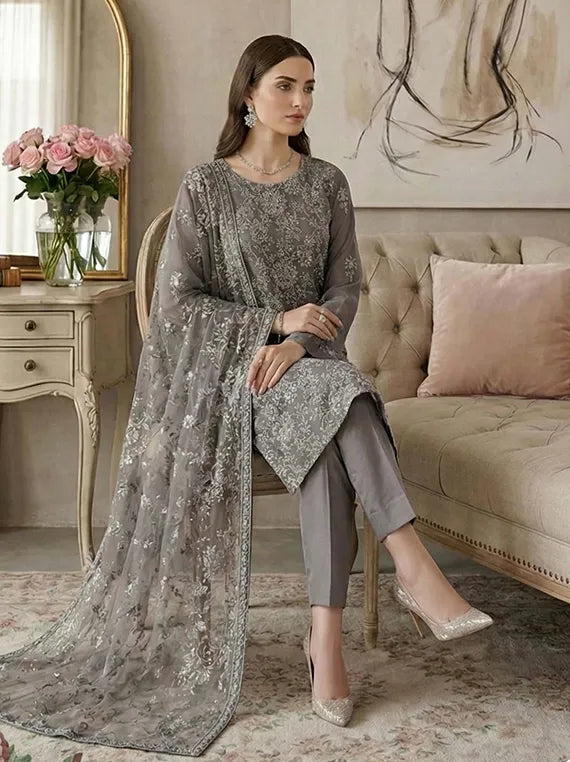 Noor E Fajar Luxury Chiffon Collection 2026 (D-04)