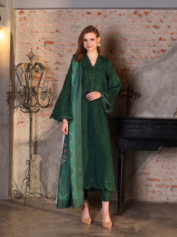 Noor by Saadia Asad Embroidered Printskhaas Collection 2025 (D3-A)