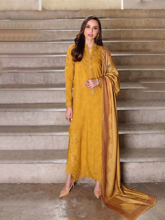 Noor by Saadia Asad Embroidered Printskhaas Collection 2025 (D3-B)