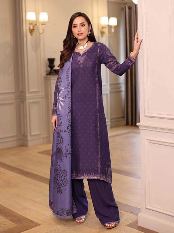 Noor by Saadia Asad Embroidered Printskhaas Collection 2025 (D6-B)