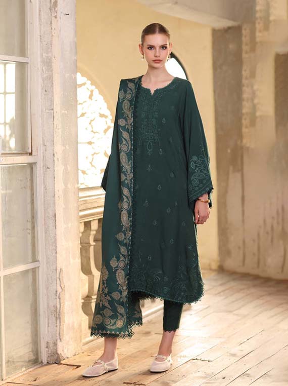 Noor by Saadia Asad Embroidered Printskhaas Collection 2025 (D9-A)