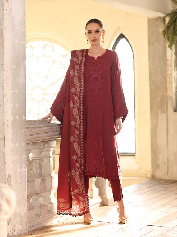 Noor by Saadia Asad Embroidered Printskhaas Collection 2025 (D9-B)